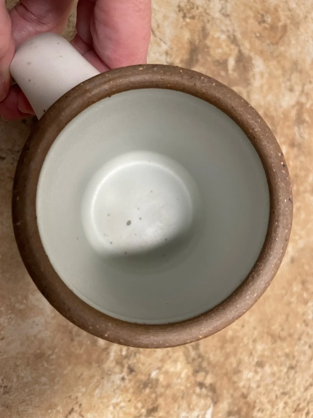 East Fork pottery, The Mug in eggshell color, 12oz mug - Picture 2 of 5